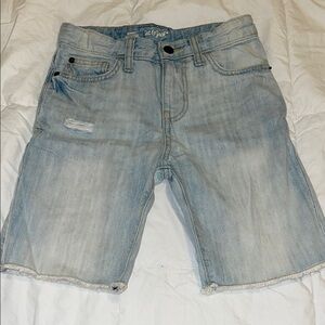 Boys Light Blue Denim Shorts